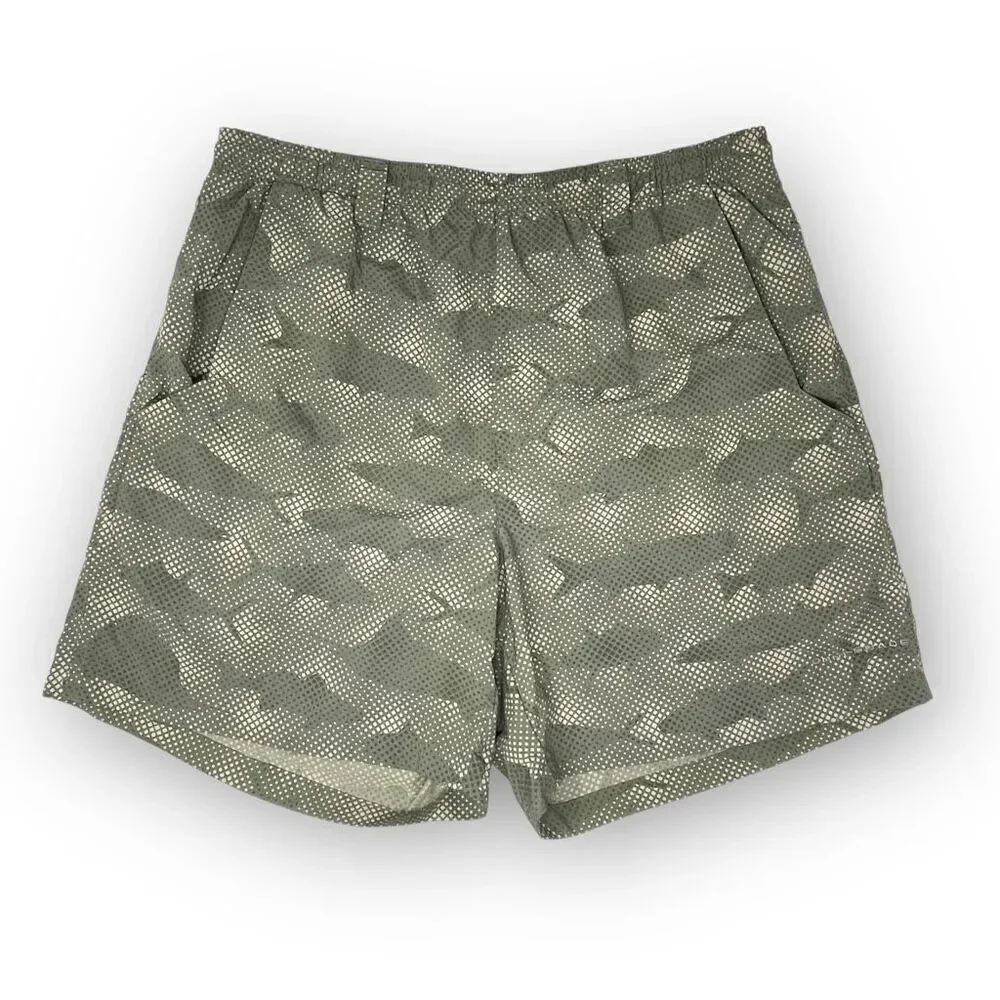 Columbia PFG Swim Trunks Fish Camo 8” Inseam Omni Shade Men Size Small No Liner